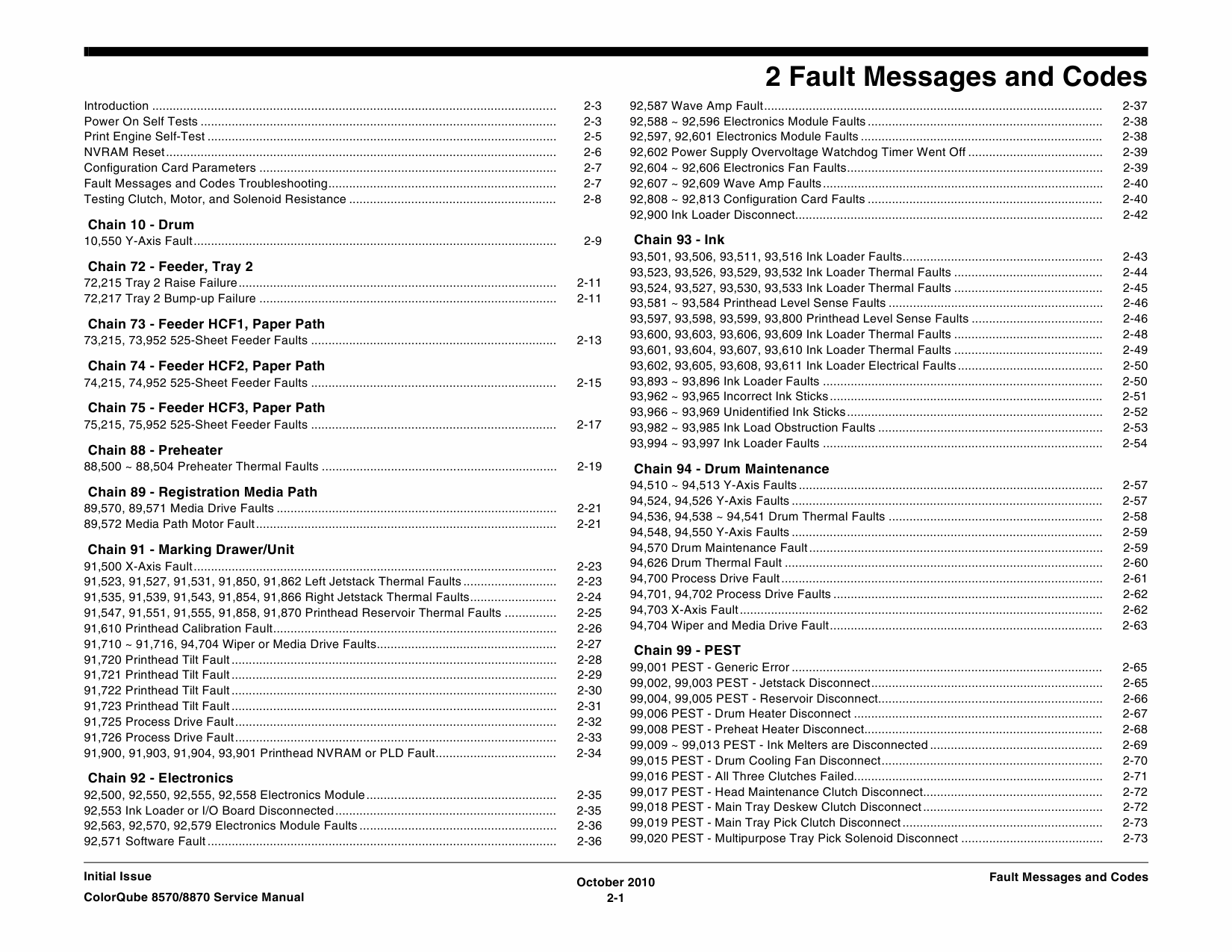 Xerox Printer ColorQube-8570 8870 Parts List and Service Manual-2